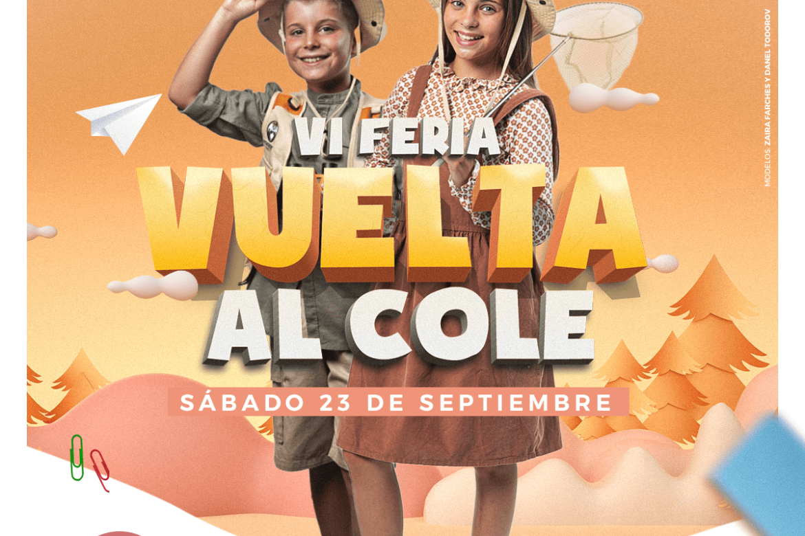 Este sábado 23 de septiembre IV Feria Vuelta al cole en Plaza Mayor Xàtiva